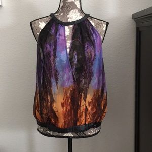 🌸🌼🌺bebe chiffon top